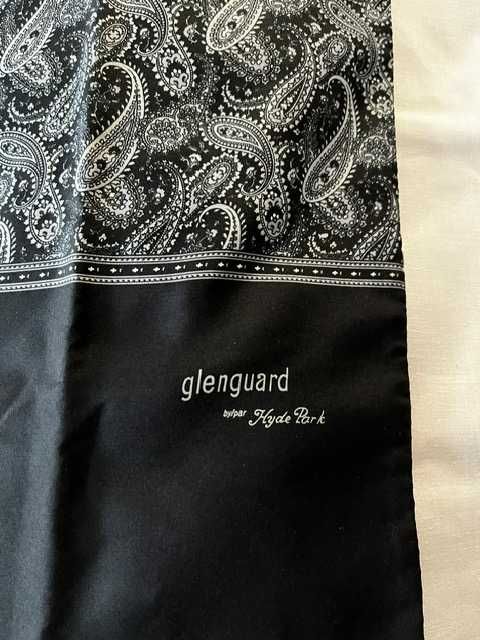 Glenguard męski szal Jedwabny 137x27cm