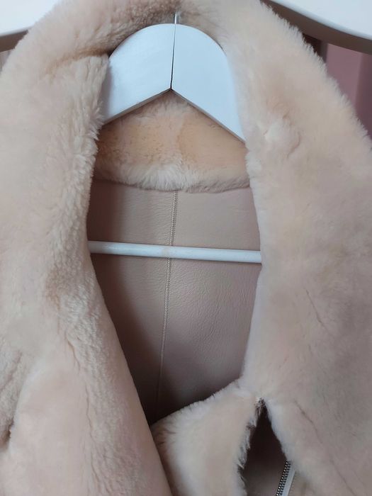 Женская Натуральная дубленка. Натуральна дублянка. Овчина