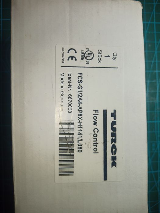 Датчик контроля потока TURCK FCS-GL1/2A4-AP8X-H1141/L080.
