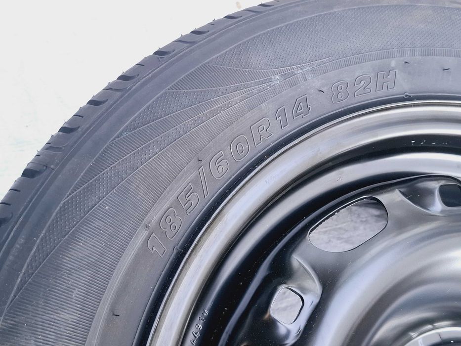 zapas koło zapasowe vw polo 4 5 skoda fabia rapid seat ibiza 185/60r14