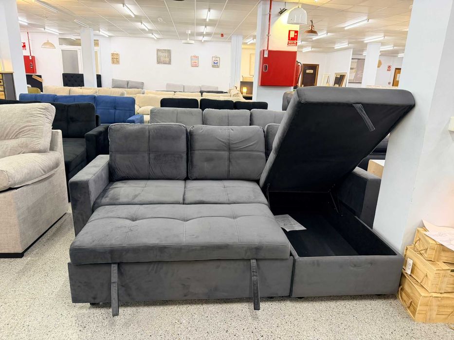 Sofa cama chaiselongue reversivel Levamos a sua casa Envios gratis