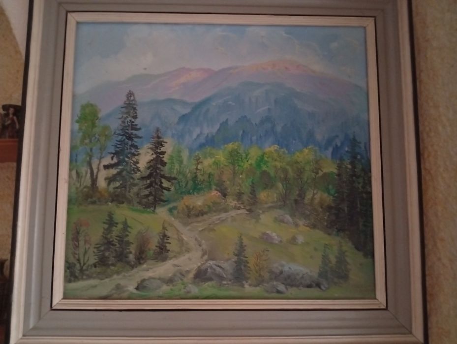 Картина Ківежді, олія на полотні, 54×59 см, у рамці