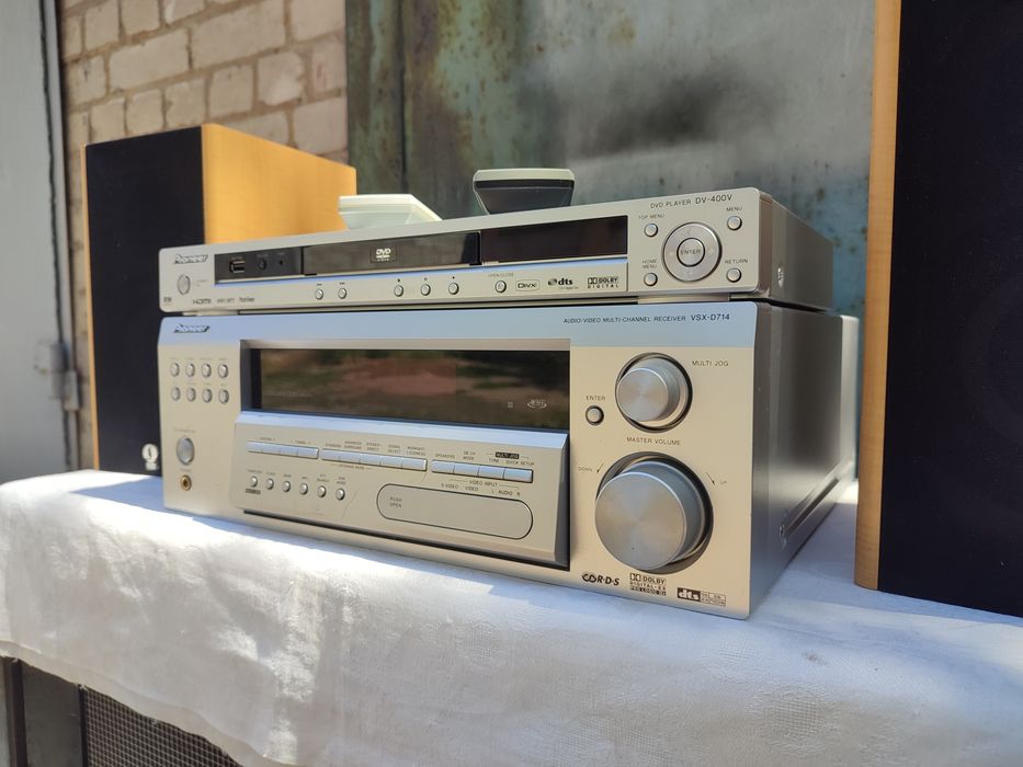 ‼️ Ресивер Pioneer VSX-D714 и плеер (цена за ПАРУ!) ‼️
