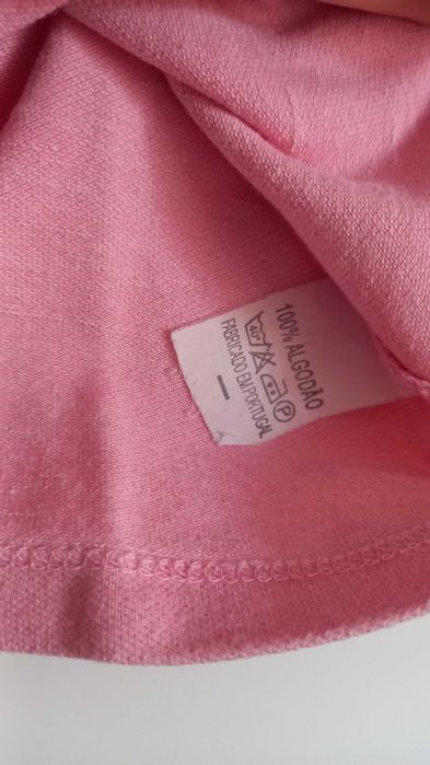 Polo de manga curta, rosa, XS/ S - Sacoor Sport