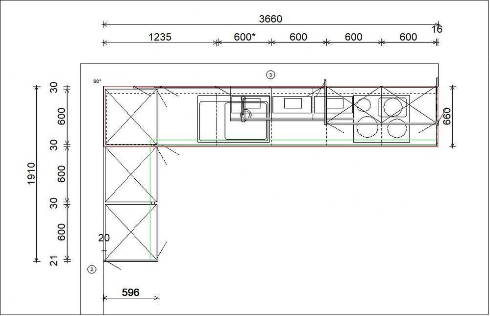 Kuchnie niemieckie Nolte – wyprzedaż ekspozycji – model FEEL + LODGE