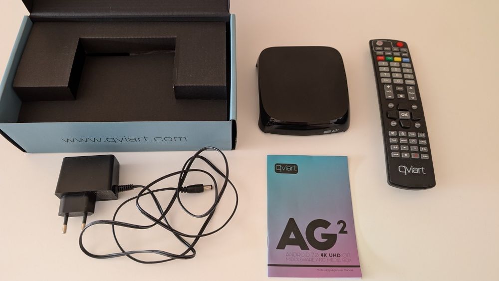 Android Box 4K UHD - Qviart AG2
