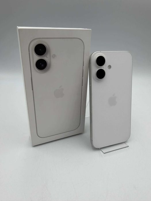 Smartfon Apple iPhone 16 128 GB biały