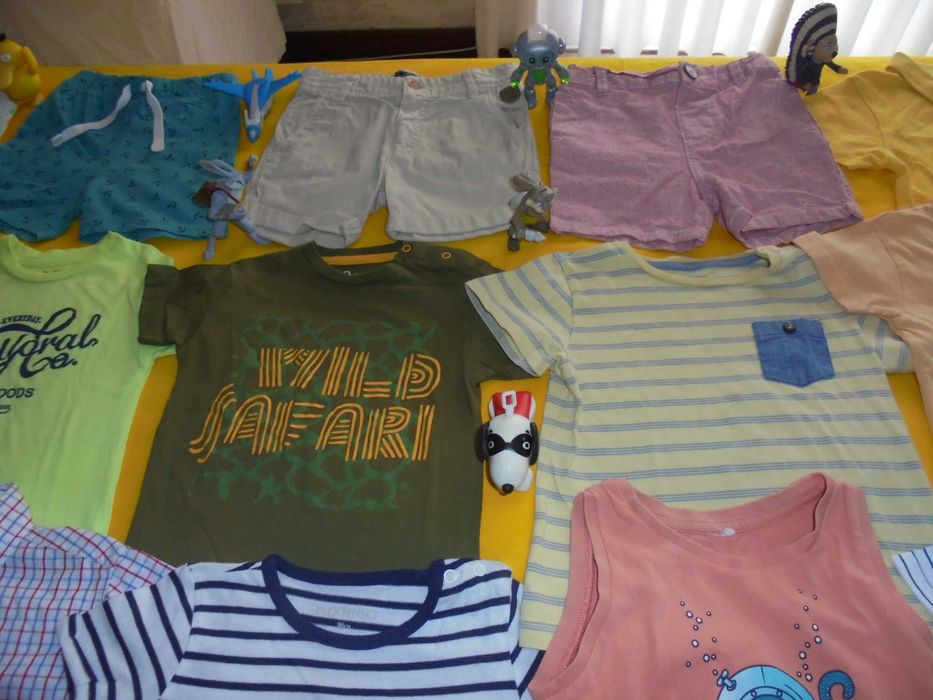 lote de roupa de menino a viola do Panda