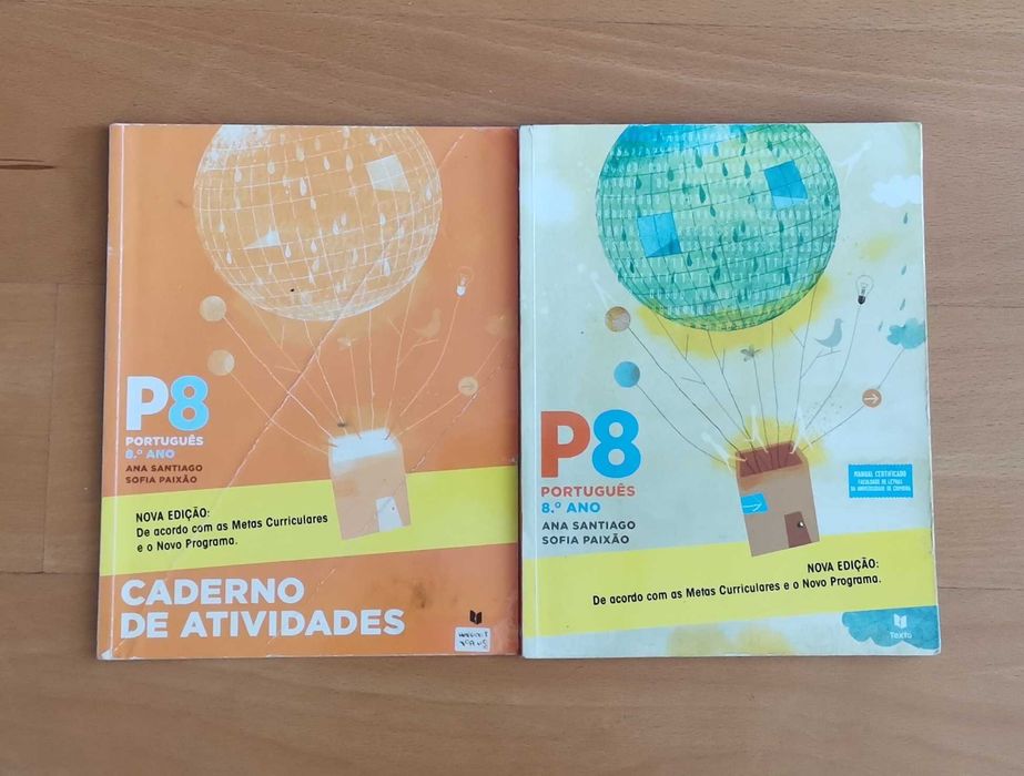 Manuais escolares 8°ano