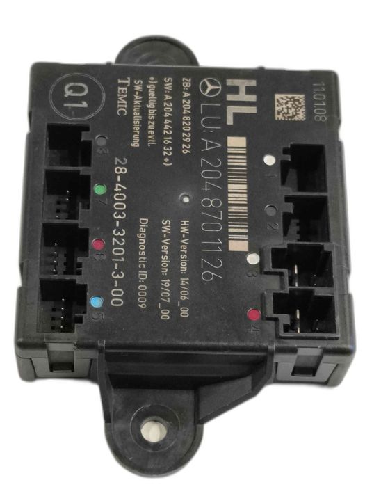 Módulo Porta Frente Esquerdo MERCEDES-BENZ C-CLASS A2048701126 (OEM) | A2048202926 (OEM) | A2044421632 (OEM) | 2840033201300 (OEM)