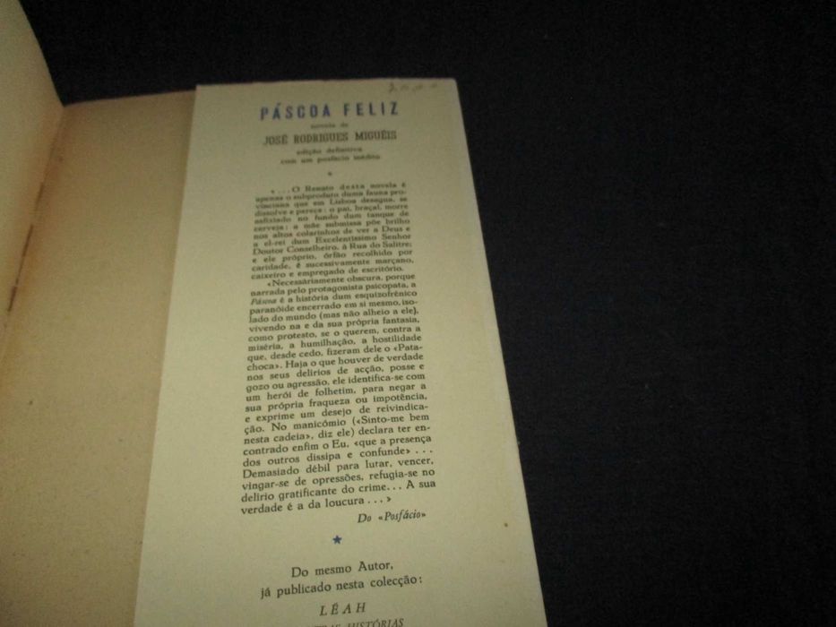 Livro Páscoa Feliz José Rodrigues Miguéis Latitude