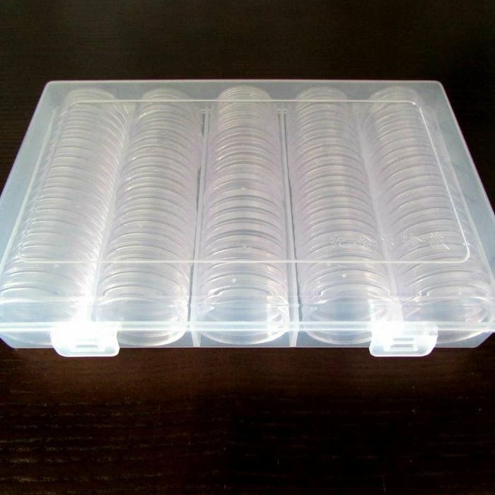 Капсули для монет 30 мм в боксі