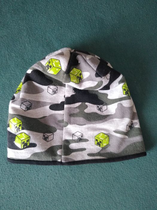 Czapka chłopięca z motywem Minecrafta