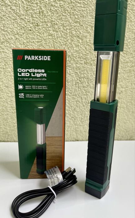 Parside aкумуляторна лампа,  ліхтарик PALA 2000 A2