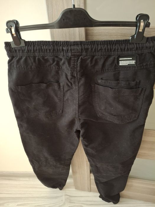 Czarne męskie spodnie Jogger