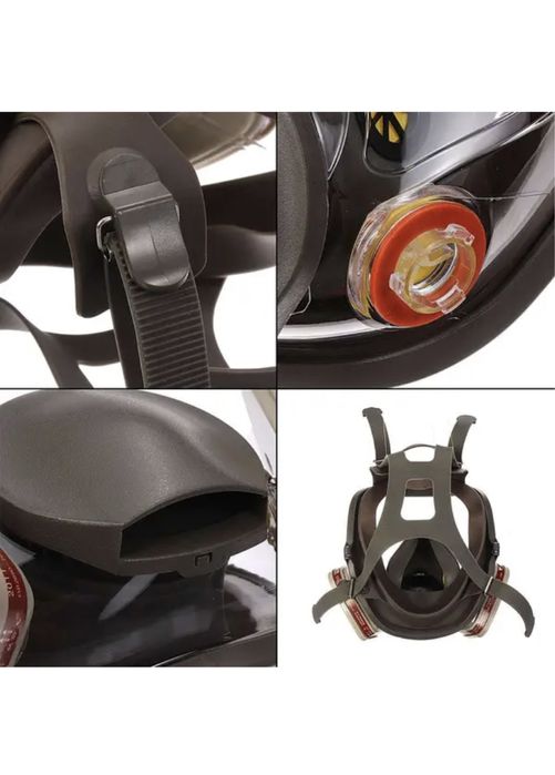 Маска полнолицевая 6800 типу 3М. Респиратор_противогаз