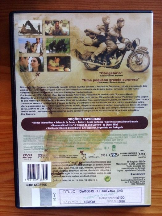 The Diaries of Che Guevara - W. Sales (2-DVD Edition with 2-Hour Documentary: Che's Journey)64750796523266121