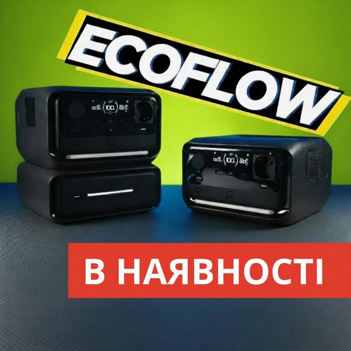 Зарядна станція EcoFlow RIVER 3 Plus Зарядна станція. Зарядная станцыя