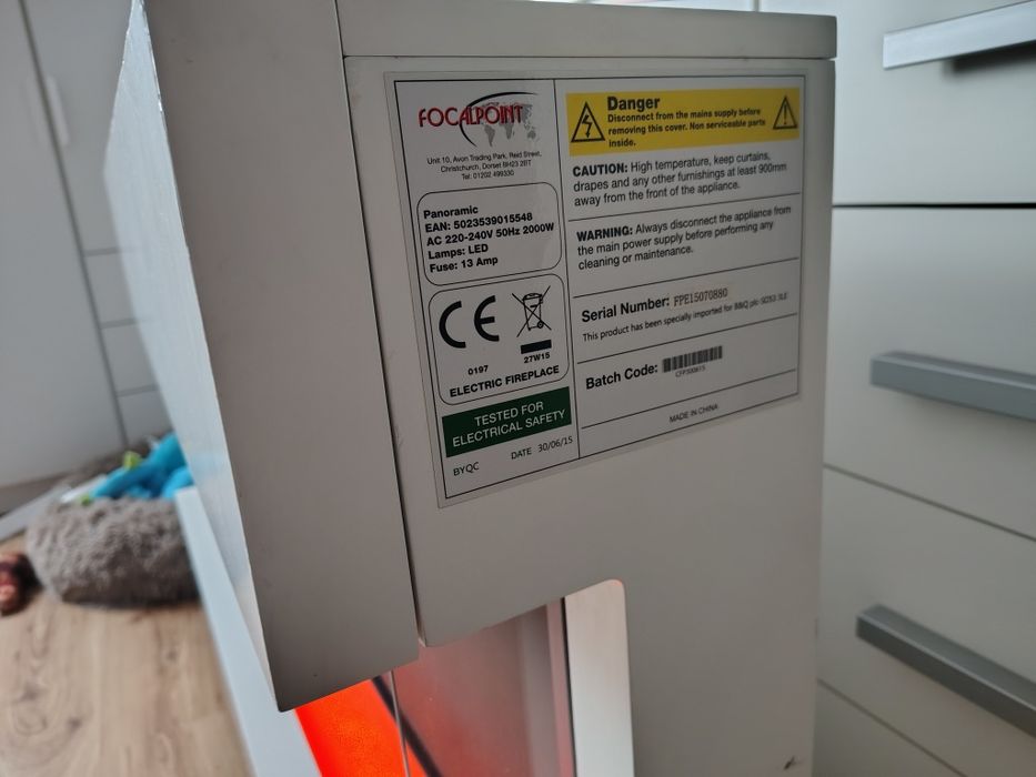 Sprzedam kominek elektryczny