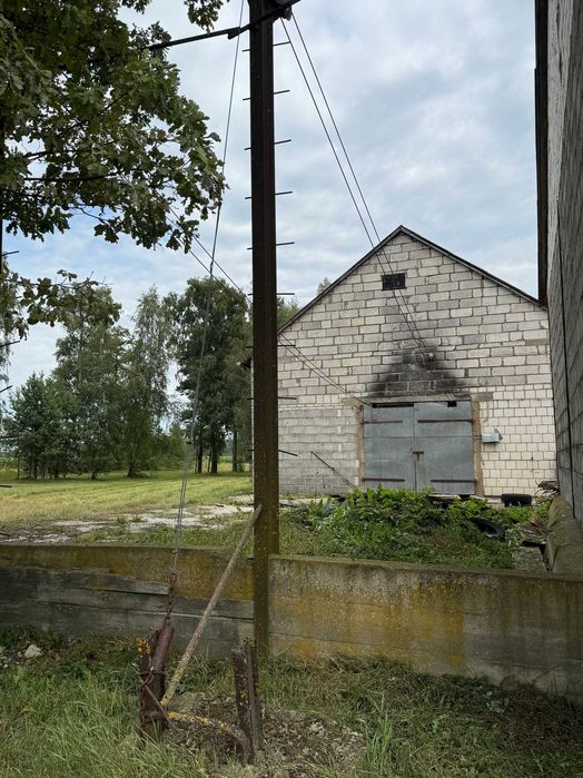 Wyciąg obornika linowy kompletny w bardzo dobrym stanie