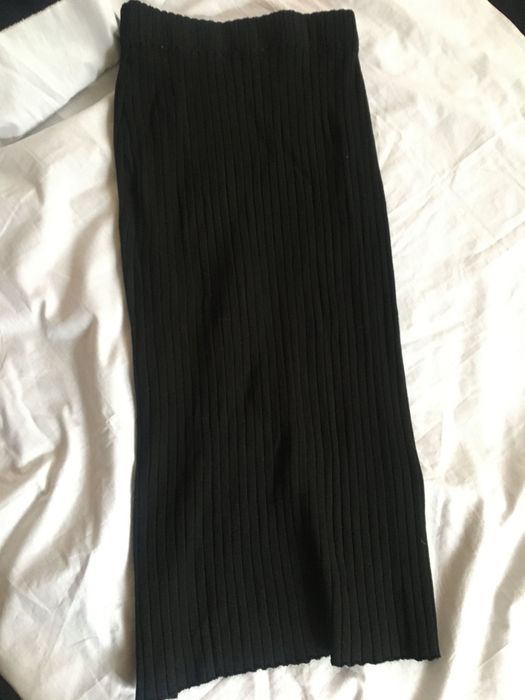 H&M 10-11 lat, prążek midi elastyczna czarna