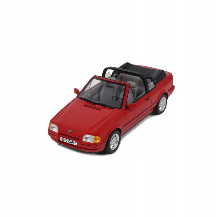 Otto OT1254 Ford Escort MK4 XR3I Cabriolet Flamenco-Rot 1986