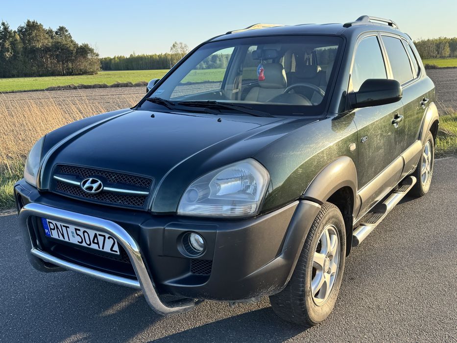 Hyundai Tucson | 2.0 crdi | grzane fotele | 4WD | zielony