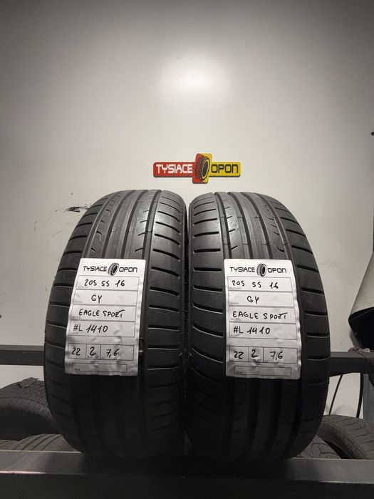 Opona letnia Goodyear Eagle Sport 205/55 R16 używana #L1410