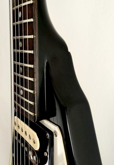 Burny Flying V FV-85MS (Michael Schenker) MIJ 1980s. Bare Knuckle, Futerał Gator
