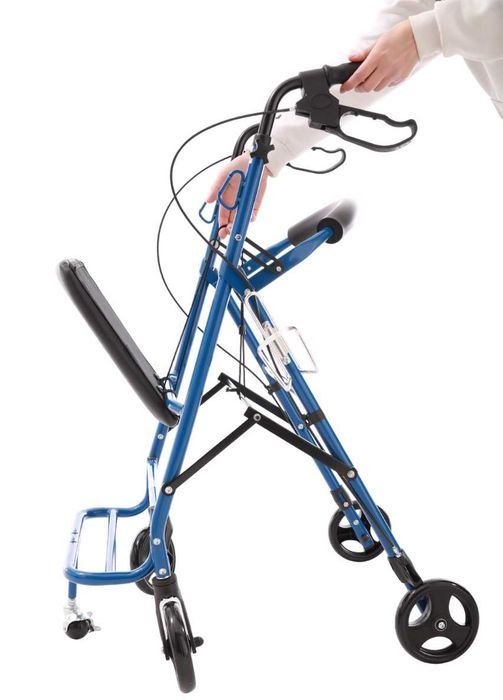 Роллатор ролер полегшений з підніжкою MED1-KY9148L