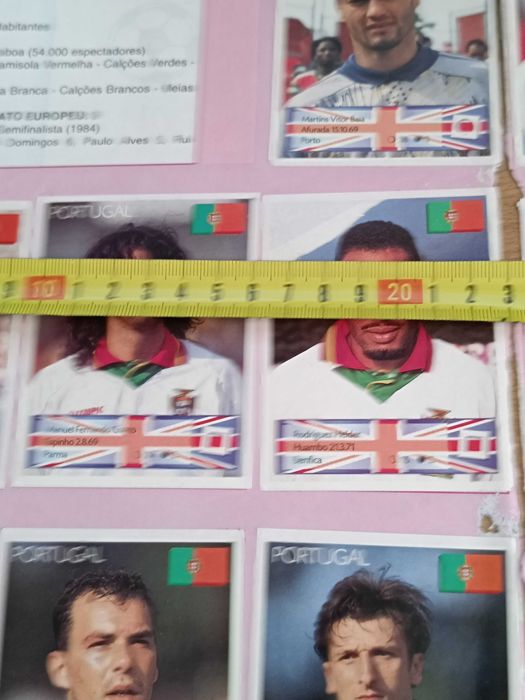 30 Autocolantes do Eurocup 96 Euro 96