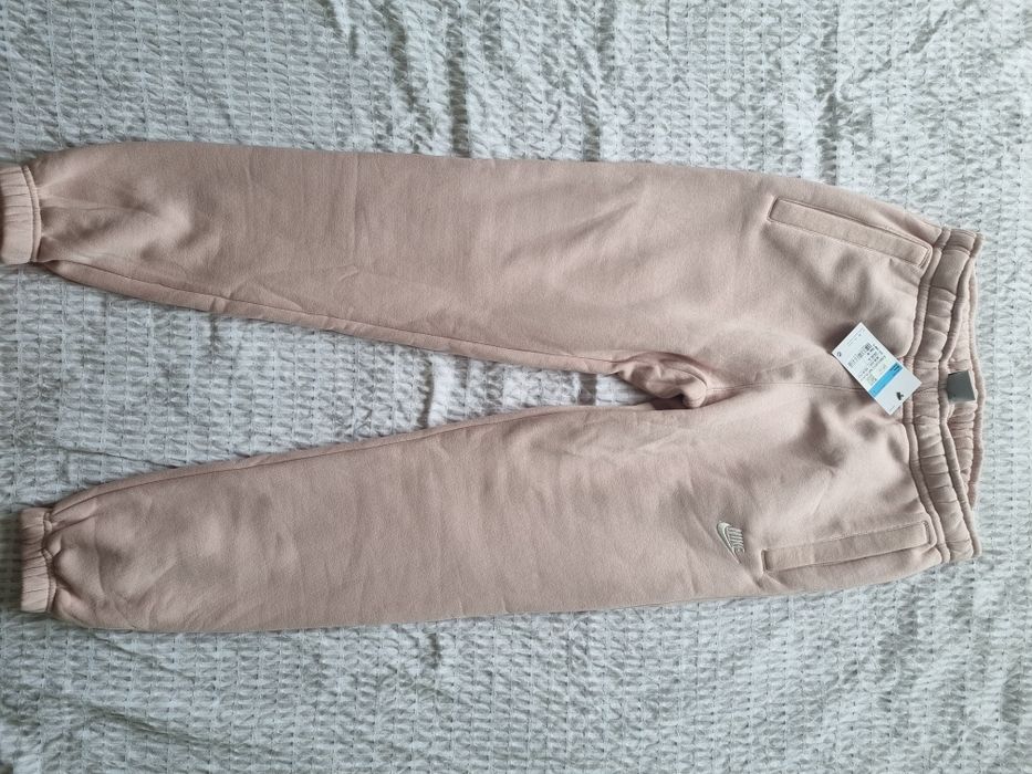 Spodnie dresowe dres różowe Nike