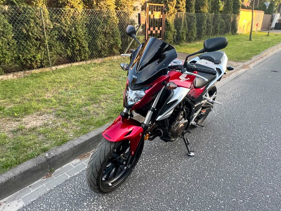 Honda CB500 2018r przebieg tylko 7250km