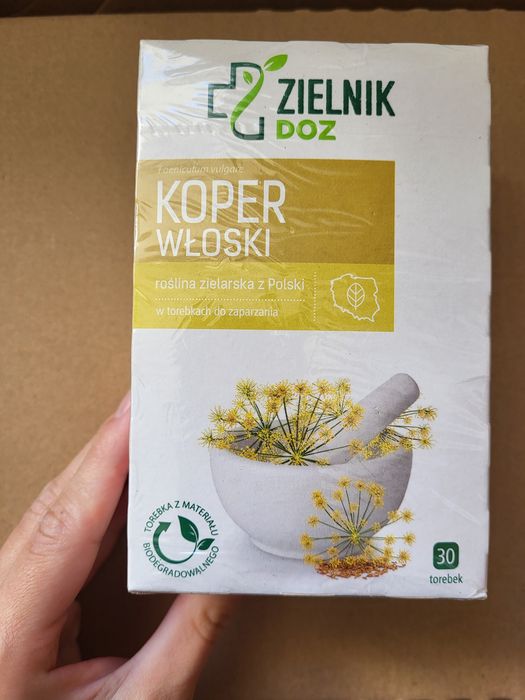 Herbatka koper włoski, doz