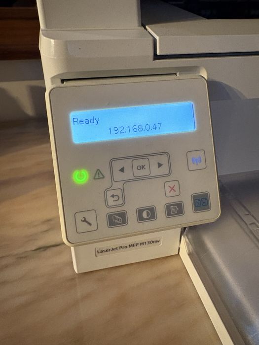 Impressora HP LaserJet Pro M130 WiFi – Laser Preto & Branco, Scanner