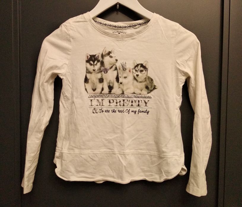 Bluza w pieseły r. 146-152