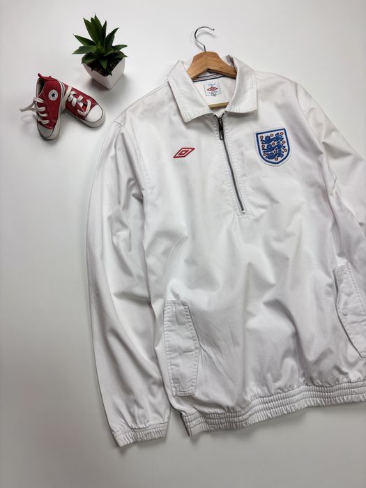 ウェア VTG UMBRO England 1997-99 Jacket size L ENGLAND 1997 1998 VINTAGE FOOTBALL JACKET SOCCER JACKET TRAINING S