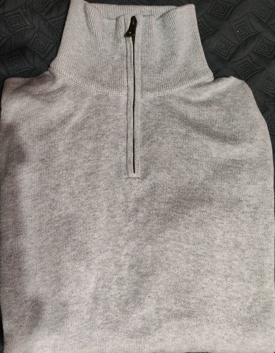 Camisola de malha, manga comprida, com fecho, Cacherel