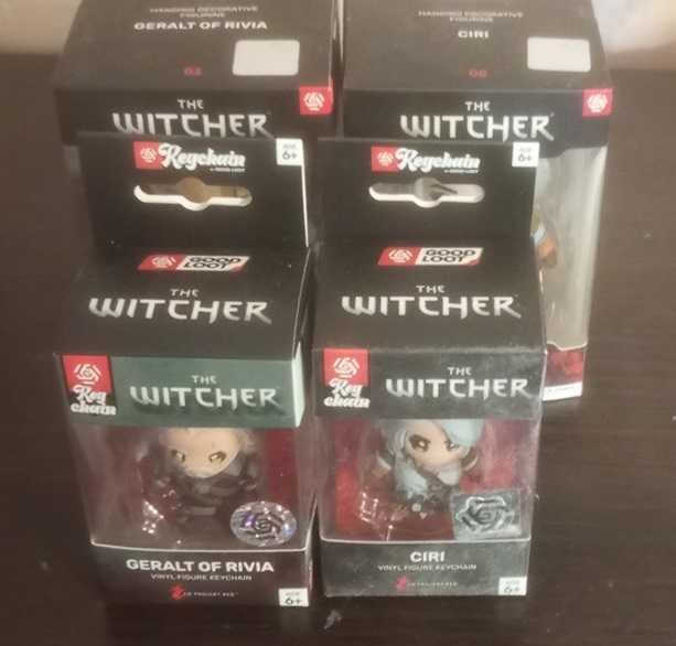 Wiedźmin Limited Xmas Pack Bombki Figurki