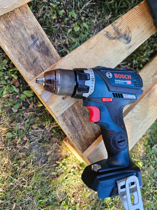 BOSCH GSR 18V-60C 2x5Ah ładowarka L-BOXX zestaw wkrętarka wiertarka
