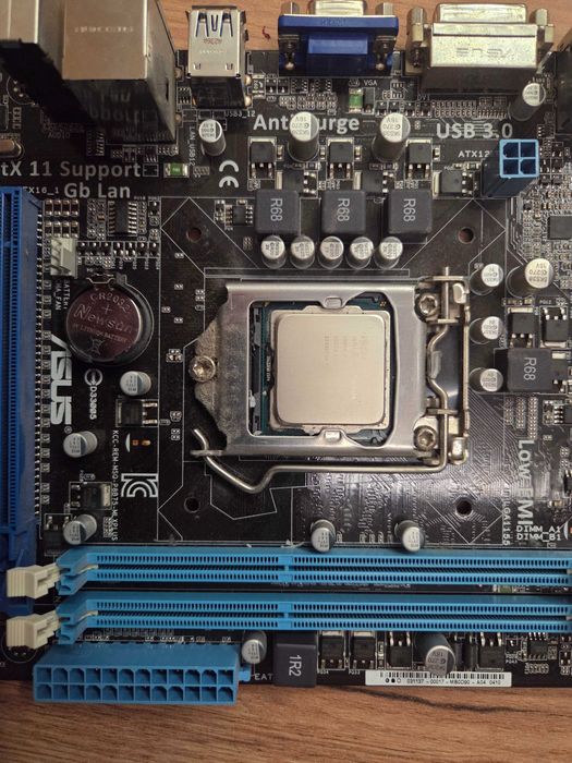 Zestaw: płyta główna asus + procesor i3-3220 + RAM 2x8GB