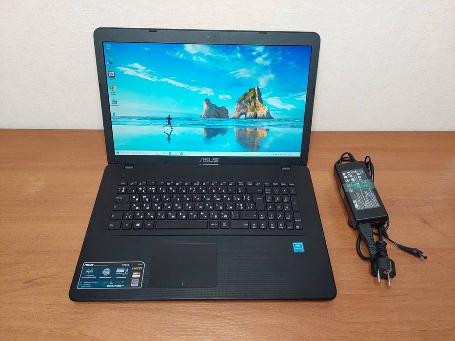 Ноутбук Asus F75A/ 17,3"/ Intel Pentium/ 8 Гб/ HDD 320 Гб. Батарея +