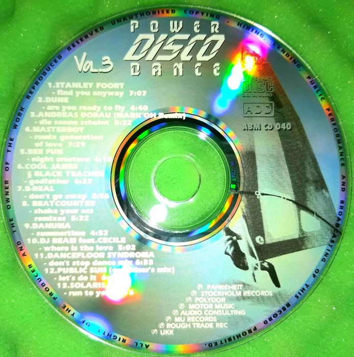 Power Disco Dance Vol. 3 (CD, 1995)