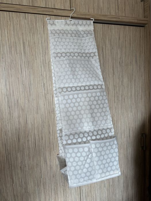 IKEA zestaw 3 szt. półki wiszące do szafy PLURING białe