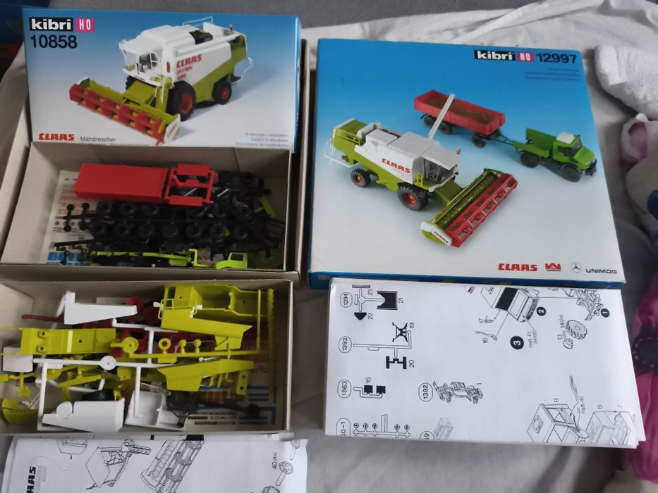 Model zestawu rolniczego firmy kibli skala h0