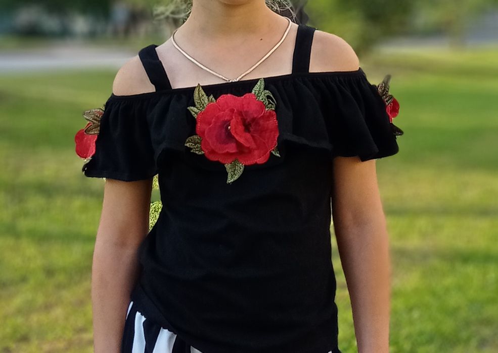 Майка топ для дівчинки 9-10