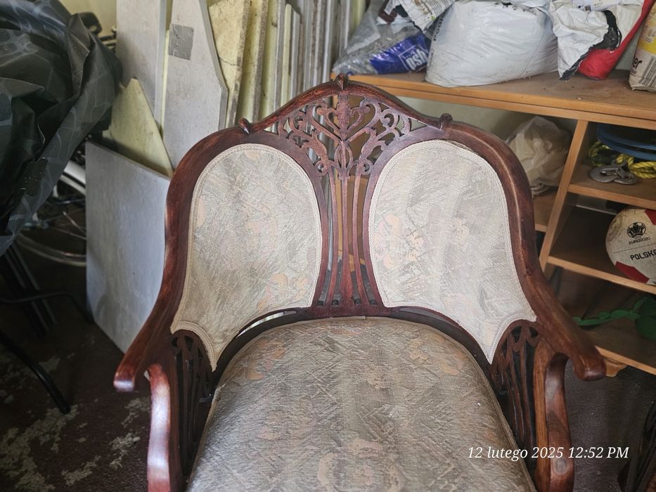 Antyczna Sofa z fotelami