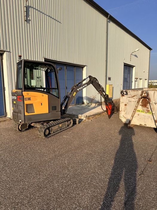 Wynajem minikoparka usługi  Lębork Gdynia Wejherowo Reda