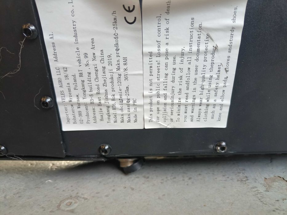 Hulajnoga elektryczna