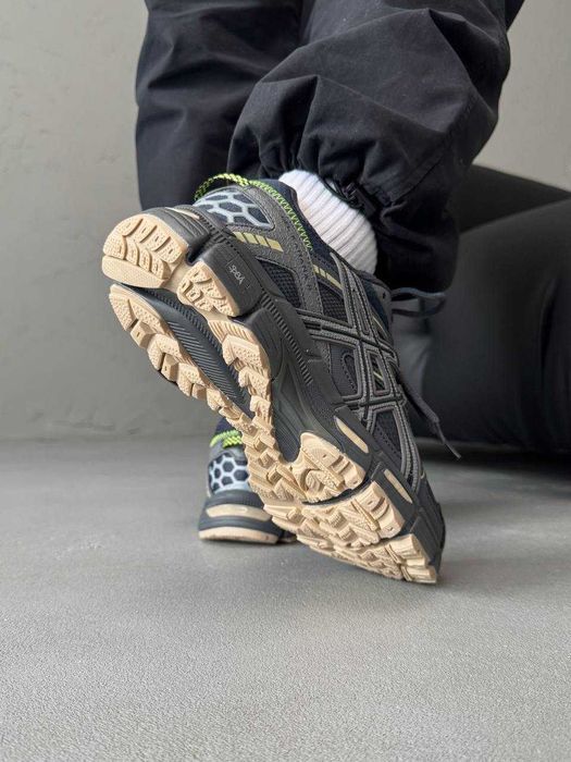 Кросівки Asics Gel-Kahana 8 Gore-Tex Grey/Green premium